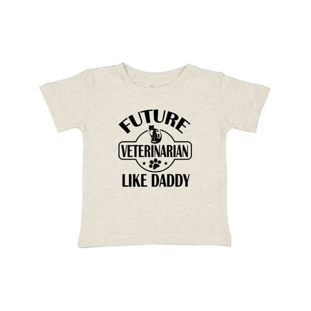 

Inktastic Veterinarian Like Daddy Gift Baby Boy or Baby Girl T-Shirt
