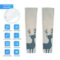 thumbnail image 5 of Snowman Christmas Tree Elk Cooling Arm Sleeves For Men & Women Sunscreen Arm Cover For Gardening Outdoors, 5 of 5