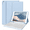 Blue, variant on Aoub Keyboard Case for iPad 6th / 5th Generation 2018/2017 9.7 Inch, iPad Air / Air 2, Magnetic Detachable Wireless Bluetooth Folio Stand Rechargeable Keyboard Cover with Pencil Holder, Pink