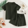 thumbnail image 3 of Nwiuh Toddler Baby Boys Clothes Summer Outfits Polo Shorts Set 2Pcs Boys Clothing Sets 12 Month-5T AG for Size 2-3 Years, 3 of 3