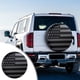 thumbnail image 1 of Funda grande para neumáticos de SUV, remolques y autocaravanas | Protector solar impermeable y resistente al viento para rueda de repuesto | Tejido de poliéster resistente con cremallera y cordón |, 1 of 6