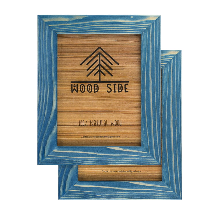 Buy 5x7 picture frame, Photo Frame Set of 2, Solid Wood HD