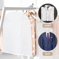 thumbnail image 3 of 10 unids Inicio Ropa Cubiertas Closet Bolsas a prueba de polvo Cubiertas Cubiertas de ropa translúcida, 3 of 6