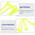 thumbnail image 2 of ORDDIART 5Pcs Tennis Racket Dampener Green Silicone Shock Absorber Lightweight and Impact Reducing, 2 of 8