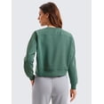 thumbnail image 2 of CRZ YOGA SoftAura Crewneck Sweatshirts, Casual, Relaxed Fit, Pullover, for Women, 2 of 4