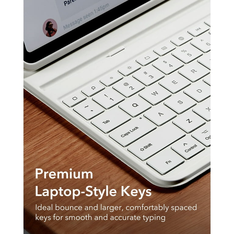 ESR Ascend Keyboard Case Lite, iPad Keyboard Case Compatible with iPad Pro 11/iPad Air 5/4, Magnetic Detachable Case, Adjustable Portrait/Landscape ESR Ascend Keyboard Case Lite, iPad Keyboard Case Compatible with iPad Pro 11/iPad Air 5/4, Magnetic Detachable Case, Adjustable Portrait/Landscape