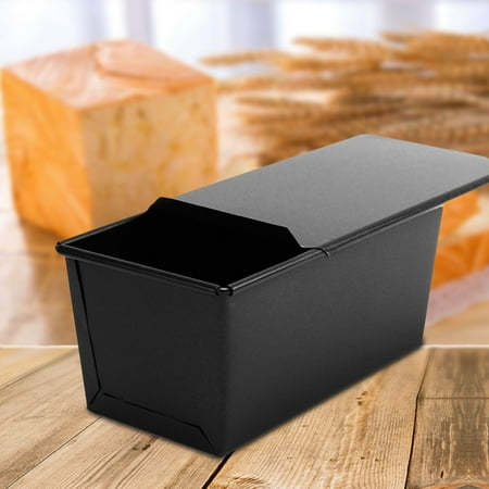 

buateil 250/450/750/1000g Non-stick Toast Box Bread Loaf Pan Mold with Lid Baking Tool