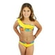 thumbnail image 3 of Traje de Baño Niña MERMAIDS123 Talla 10 dos piezas modelo mode a un hombro amarillo, 3 of 4
