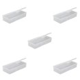 thumbnail image 1 of Vogacara Caja de almacenamiento transparente de plástico rectangular para decoración de uñas Type3 NO3, 1 of 6