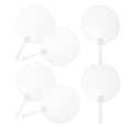 thumbnail image 1 of Raindrops 6Ud Abanicos De PVC Para Decorar Pintar Y Usar En Escenarios O Eventos, 1 of 7