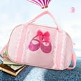 thumbnail image 2 of BTEPSGA Pink Dance Bag,Cute Ballet Dance Storage Package,Fitness Luggage Package Suitable for All Women Little Ballerina, 2 of 7
