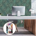 thumbnail image 6 of Yayeee Toggle Light Switch Wall Plate 1-Gang 4.5"x2.7" Home Decorative Outlet Cover, Colorful Black, 6 of 7
