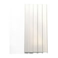 thumbnail image 2 of Mobile Home Vinyl Skirting Box of 8 White Solid Panels 16" Wide by 35" Tall. Premium 40 Mil Thickness, 2 of 2
