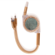 thumbnail image 1 of Denim jean vaquero forro textil Cable de carga telescópico múltiples USB tres en uno, 1 of 3