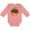 Mauve, variant on Inktastic Cheetah Print Pretty Pumpkin with Fall Leaves Boys or Girls Long Sleeve Baby Bodysuit