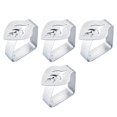 thumbnail image 1 of 4 Pcs Pince à Nappe Supports de Nappe pour Tables à Manger Pinces en Acier Inoxydable Feuille de Table, 1 of 8