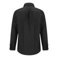 thumbnail image 7 of Men’s Long Sleeve Lapel Solid Color Denim Shirt Jacket Casual Spring Autumn Top, 7 of 7