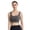 A11-Grey, variant on Women's Y-Back Sports Bra with Removable Pads Racerback Design Thin Spaghetti Straps for Workout and Yoga White M