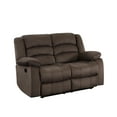 thumbnail image 2 of Upholstered With Lumbar Ease Boost - Transitional Microfiber Fabric, Kiln-dried Hardwood Frame Reinforced Corners, Foam Padding Wrapped In , 8 Sinuous Spring Construction, Stainless Steel Base, 2 of 7
