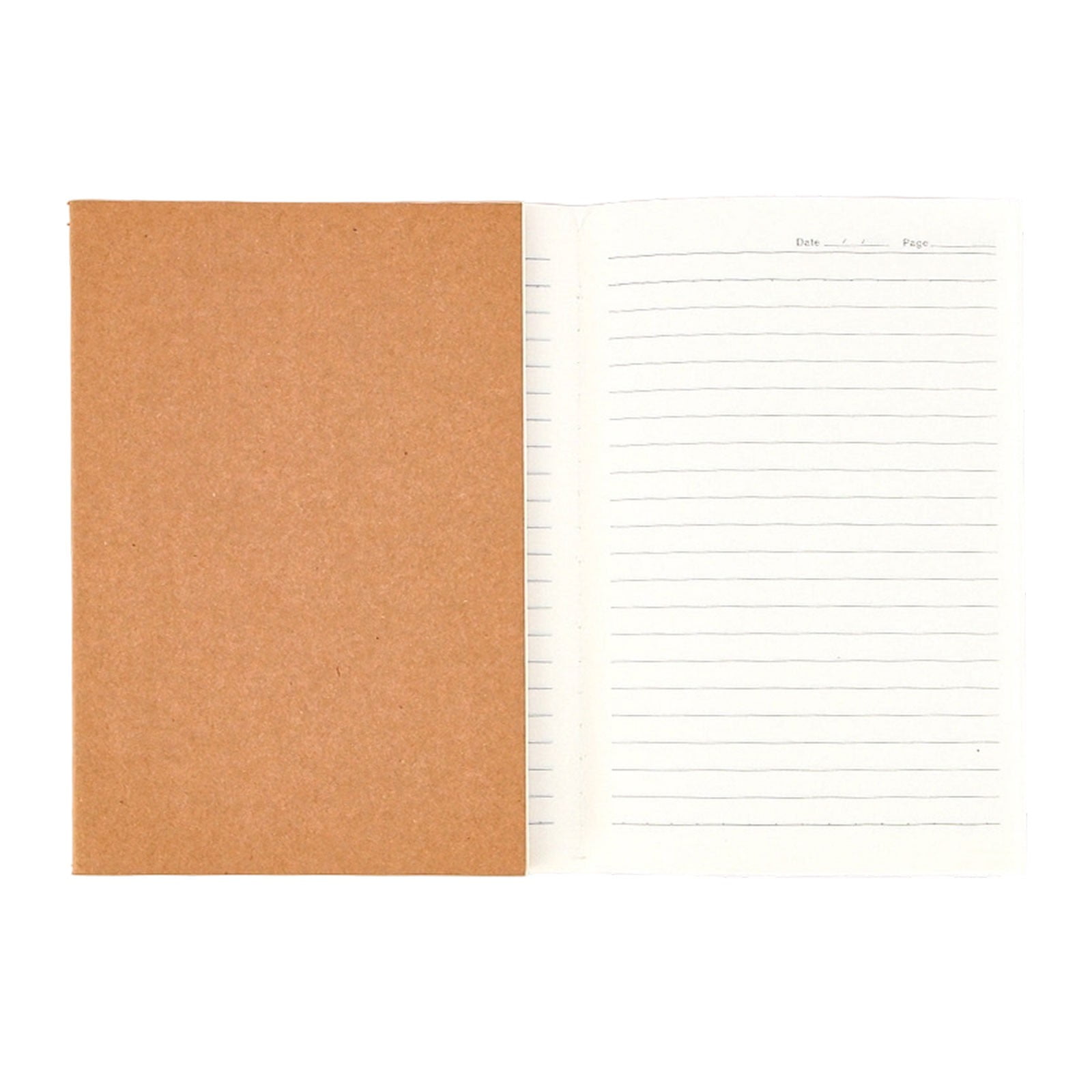 Brown Blank Notebooks Journaling Notebooks | Soft Cover Composition Notebook Travel Journal Notebooks for Work Writing 10X7In 1Pcs