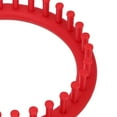 thumbnail image 3 of Knitting Loom Set Stitch Knit Portable Multipurpose Knitting Yarn Loom Weaving Tool Weaving Loom for Shawl Sewing Accessories Diameter 19cm, 3 of 8