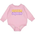 thumbnail image 2 of Inktastic Sister Squad Baby Fleece Bodysuit, 2 of 4
