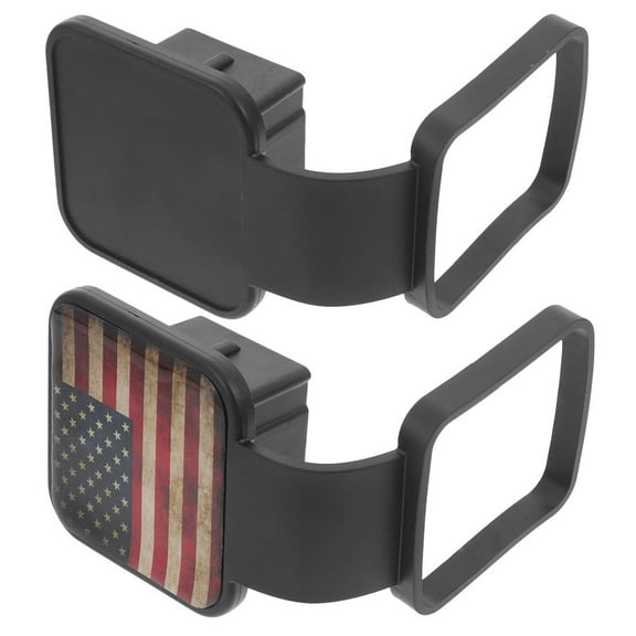 FRCOLOR 2pcs Trailer Hitch Cover Truck Tow Cap Trailer Tow Hitch Cover Car Hitch Protector