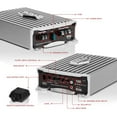 thumbnail image 4 of Boss Audio Systems AR1500M Compact Mosfet Monoblock Vehicle Audio Amplifier, 4.4 lb, 4 of 20