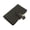 Dark Brown, variant on Vagarant Traveler 9" Large Universal Leather Passport/Check Clutch Holder L21.BLK