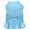 Baby Blue, variant on Pet Dog Cat Dress Rhinestone, "Angel Heart"