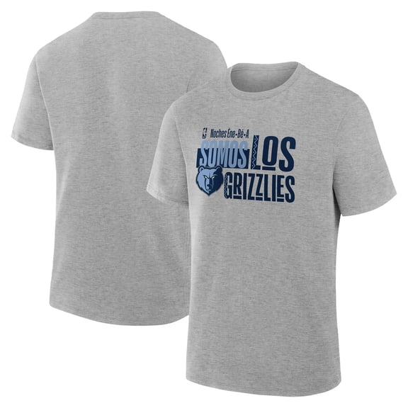 Men's Gray Memphis Grizzlies Noches Training T-Shirt
