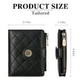thumbnail image 4 of Women's Short Coin Purse Xiaoxiangfeng Zipper Coin Bag Multifunctional Card Holder Pu Leather Clutch, 4 of 8