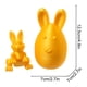 thumbnail image 3 of Huevos de Pascua Impresos con Conejito Dentro. Juguetes Antiestrés. Juguetes de Conejito Impresos con Articulaciones Móviles. Regalo de Huevos de Pascua., 3 of 5