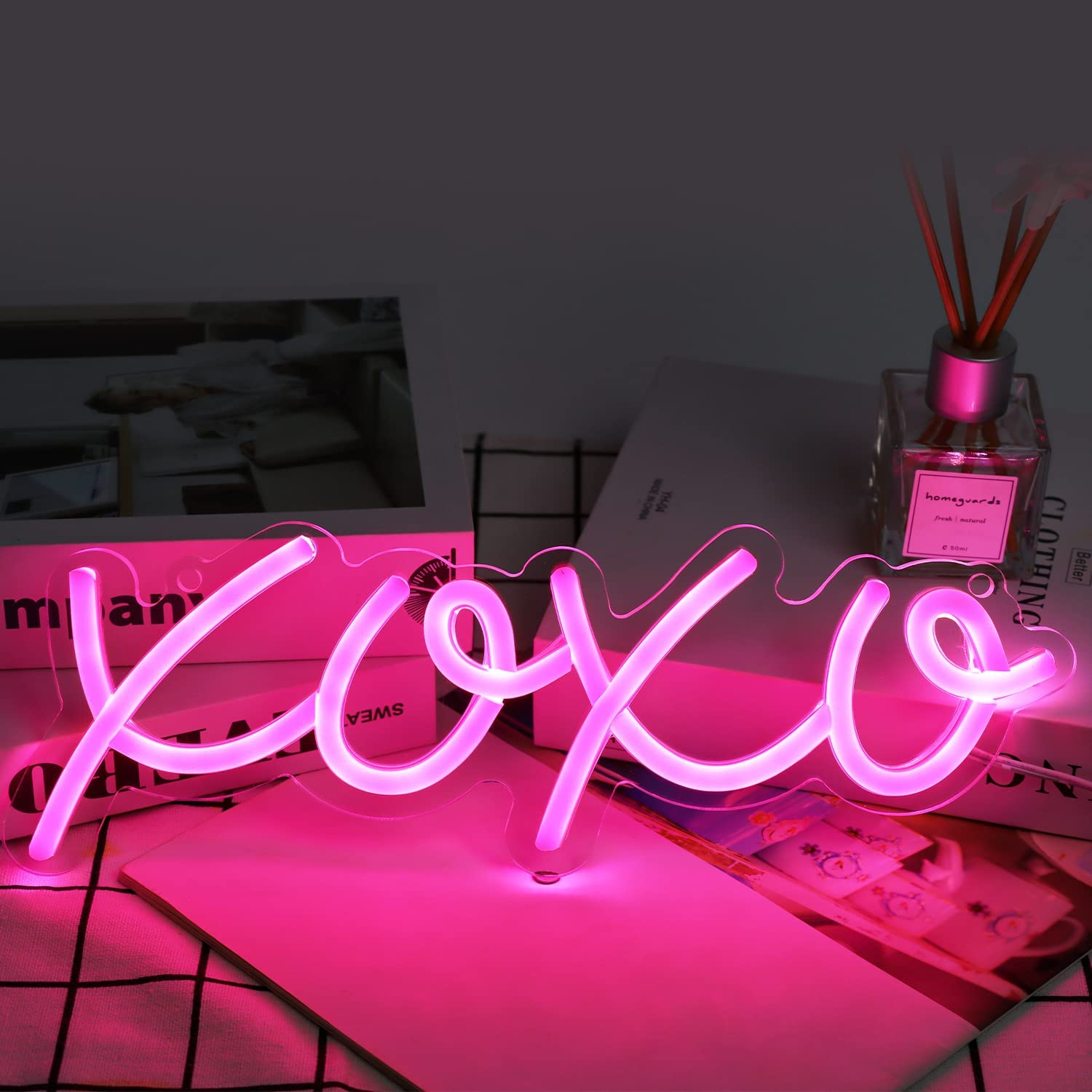 Neon Sign, Dimmable Neon Signs for Wall Decor Light Up Signs USB