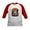 Red/White, variant on CafePress - Bruh Boo Kids Baseball T Shirt - Kids Cotton Baseball Jersey, 3/4 Sleeve Shirt