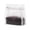 Clear, variant on 50 Pcs 4 OZ White Coffee Package Bag without Valve, Coffee Beans Tea Storage Bags, 5.3 x 5.7 x 3.15 Inch