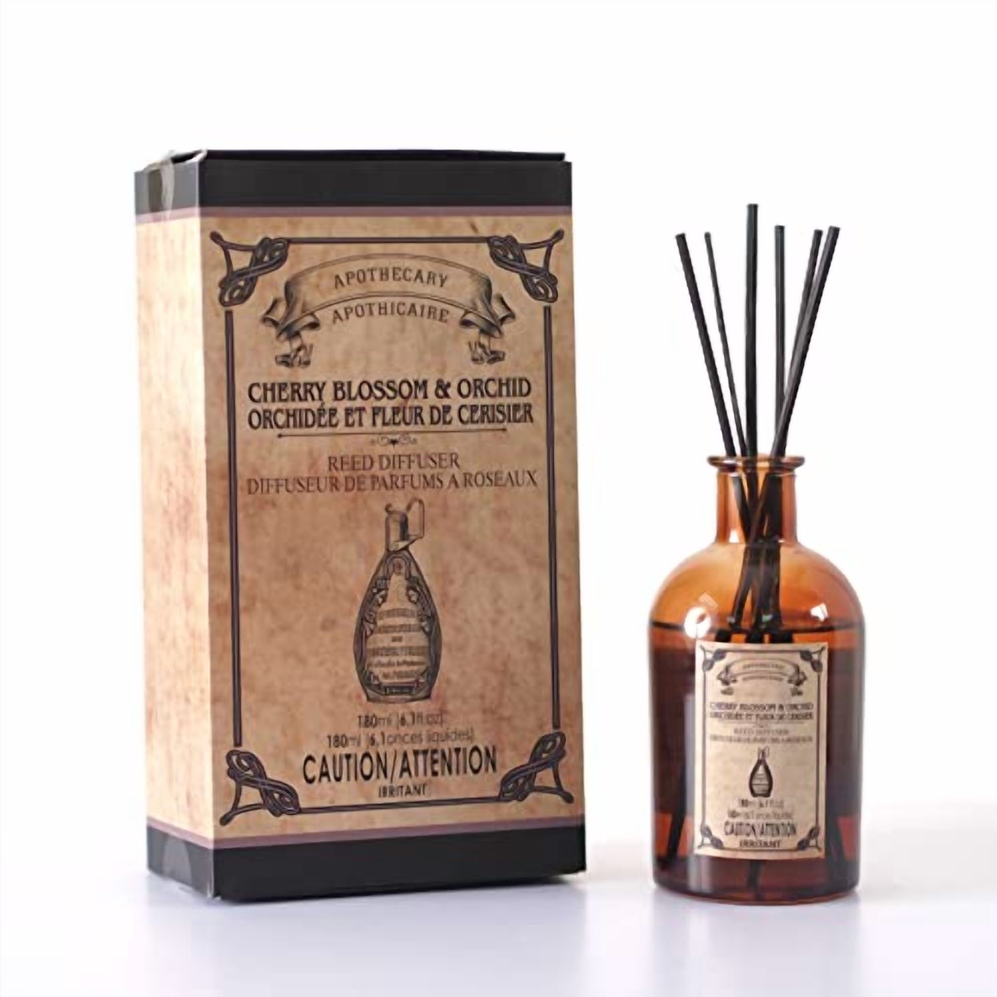 Diffuseur de parfums d'apothicaire orichidée et fleur de cerisier