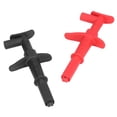 thumbnail image 3 of Test Hook Clip, 1 Pair Test Hook Clip  Clamp High Voltage Differential Test Hook Red Black Accessory Set Kit For, Test Probes & Leads, 3 of 8