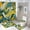 style-1024, variant on Shower Curtain Sets with Rugs 4 Piece Underwater Coral Reef Seahorses Shells Shower Curtain Set with Rugs Ocean Themed Seashell Coral Seahorse 12 Plastic Hooks for Bathroom Decor 72inch X 72inch