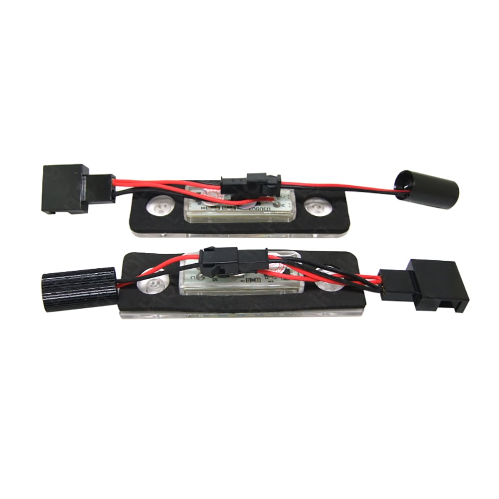 2 PCS High Brightness Car LED Number License Plate Lights Lamp for Skoda TAPDRA Spare Part