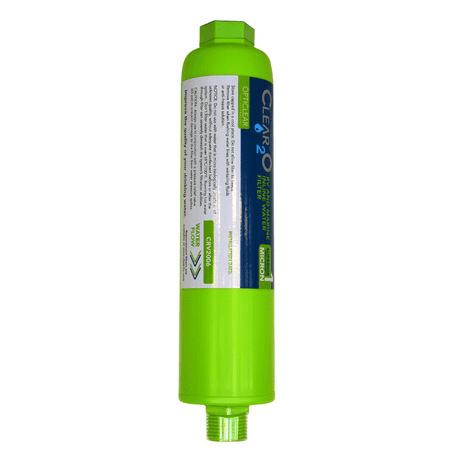 CLEAR2O RV & Marine Inline Water Filter - Provides clear, fresh-tasting water when camping