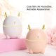thumbnail image 4 of Humidificador portátil M2 con diseño de ciervo, ideal para casa, oficina y auto, 200ml, color blanco, alivia la sequedad del aire y refresca el ambiente., 4 of 6
