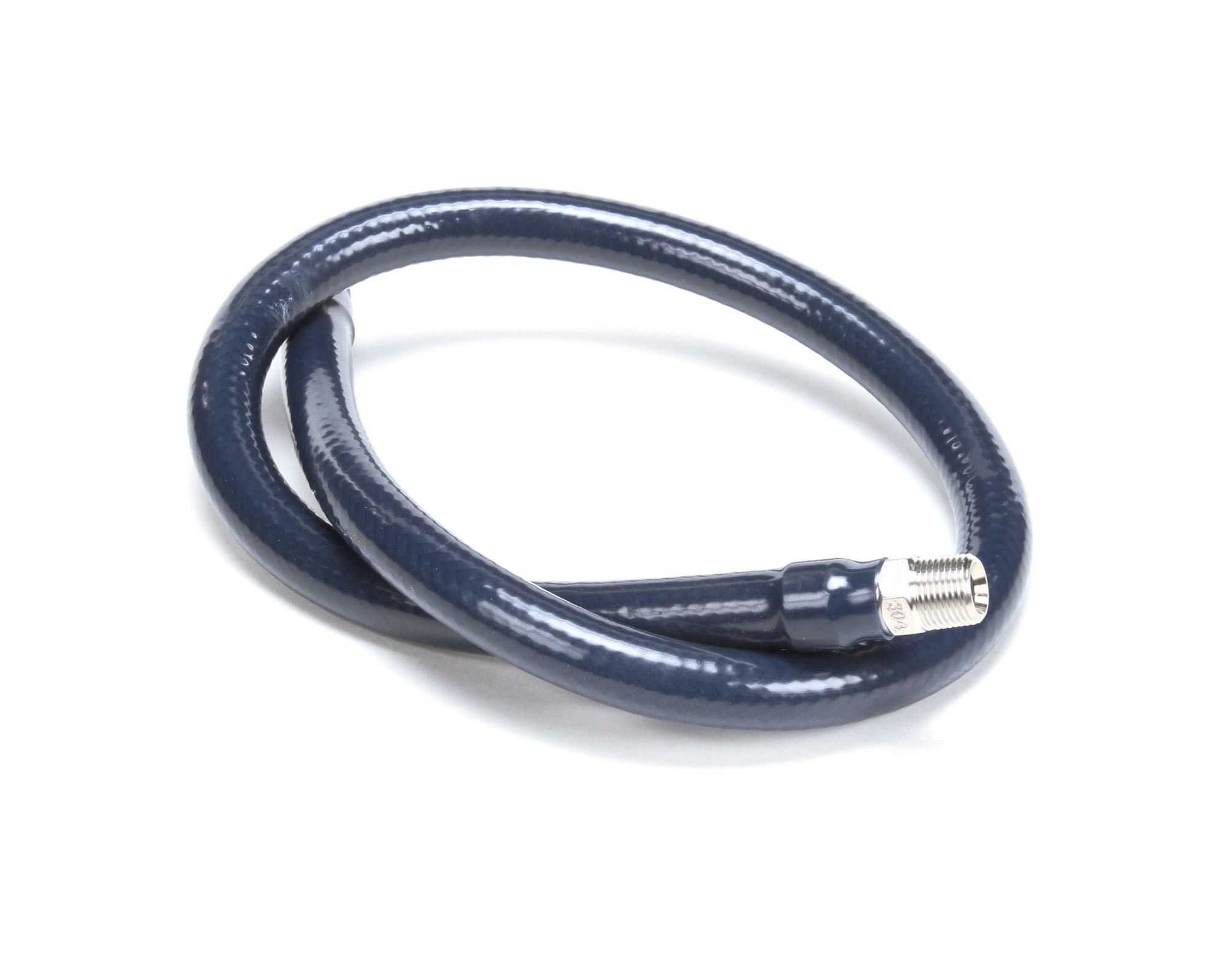 T&S Brass HW-2B-36 Water Hose with Male Fittings, 3/8" Diameter and 36" Long
