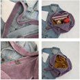 thumbnail image 6 of LinYooLi Corduroy Hobo Bag for Women Large Fashion Crossbody Bag Shoulder Bag Satchels Purse Travel Gym Tote Bag, 6 of 7