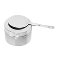 thumbnail image 1 of Fourneau à Cire avec Poignée et Couvercle en Acier Inoxydable Portable pour Aliments, 1 of 12