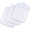 thumbnail image 1 of 3 agarraderas de cocina resistentes al calor, almohadillas de algodón para encimeras, agarraderas con bolsillo, 18 x 23 cm, 1 of 8