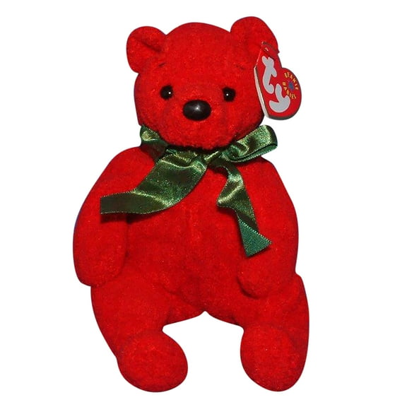 Ty Beanie Baby: Mistletoe the Bear | Stuffed Animal | MWMT