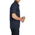thumbnail image 3 of Mafoose Men's Embossed PosiCharge Tough Polo True Navy 3X-Large, 3 of 5