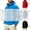 Navy, variant on Men's Windbreaker Hooded Raincoat Windproof Shell Jacket Outdoor Athletic Coat Activewear for Hiking Travel Running Golf with Zip Pockets, Red, L