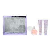 Ariana Grande Ari , 3 Pc Gift Set 3.4oz EDP Spray, 3.4oz Bath and Shower Gel, 3.4oz Body Souffle